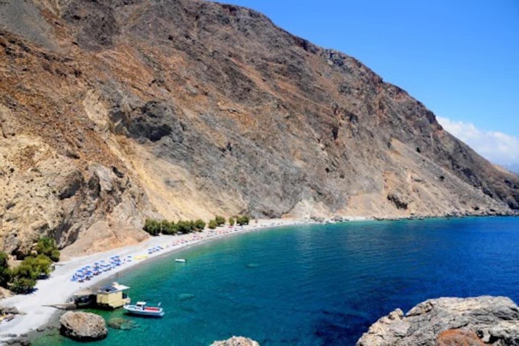 Traditional Villa With Pool In Sfakia Imbros Экстерьер фото