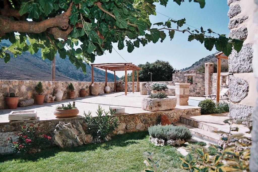 Traditional Villa With Pool In Sfakia Imbros Экстерьер фото